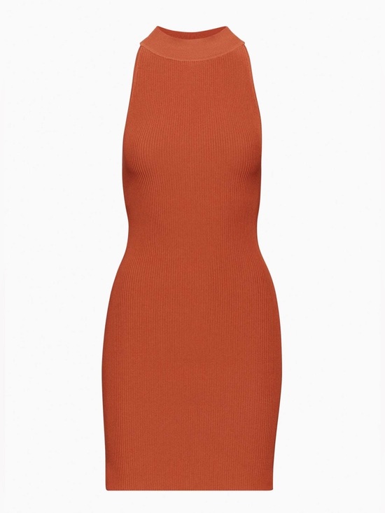 Babaton Rust Halter Mini Dress - Picture 6 of 6